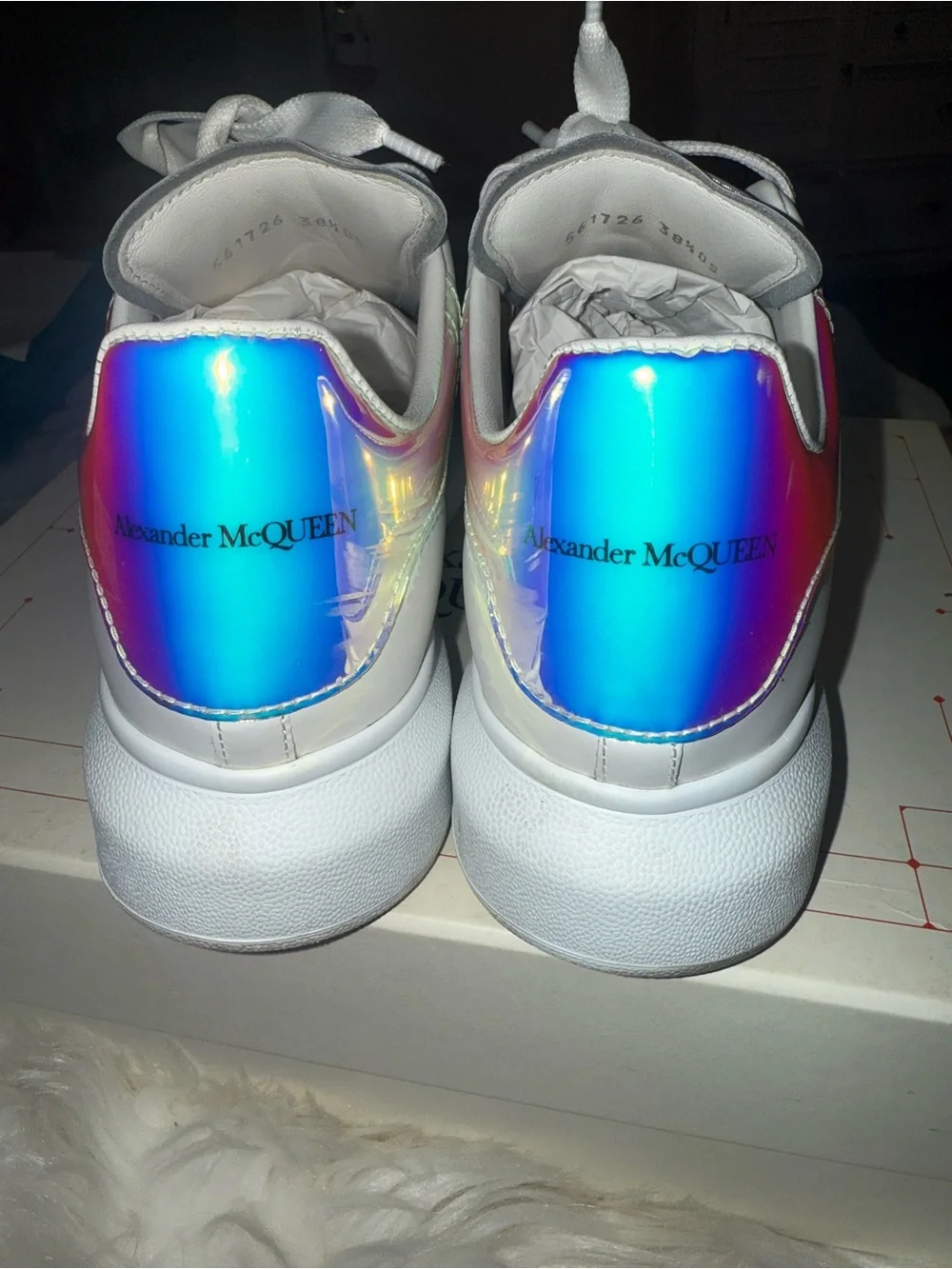 Alexander McQueen sleek white